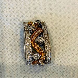 Simon G Tricolor Slide Pendant